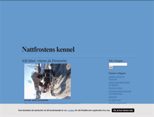 Tablet Screenshot of nattfrostens.blogg.se