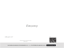 Tablet Screenshot of emzonsy.blogg.se