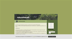 Desktop Screenshot of naturellekraft.blogg.se