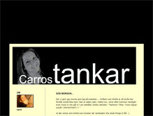 Tablet Screenshot of carrostankar.blogg.se