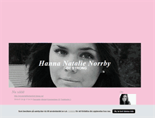 Tablet Screenshot of hannanatalienorrby.blogg.se