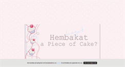 Desktop Screenshot of hembakatapieceofcake.blogg.se