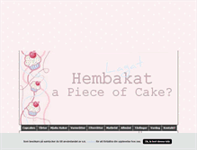 Tablet Screenshot of hembakatapieceofcake.blogg.se