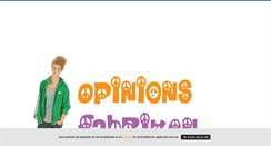 Desktop Screenshot of opinionsfabriken.blogg.se