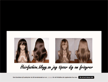 Tablet Screenshot of hairfashion.blogg.se