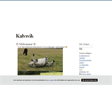 Tablet Screenshot of kalvsvik.blogg.se