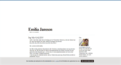 Desktop Screenshot of emiliamjansson.blogg.se