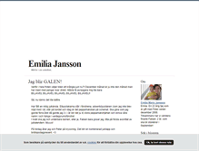 Tablet Screenshot of emiliamjansson.blogg.se