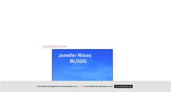 Desktop Screenshot of jenniferriise.blogg.se