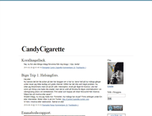 Tablet Screenshot of candycigarette.blogg.se