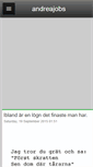 Mobile Screenshot of andreajobs.blogg.se