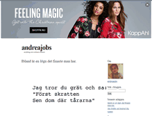 Tablet Screenshot of andreajobs.blogg.se