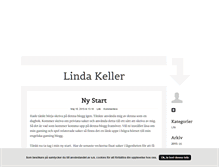 Tablet Screenshot of lindakeller.blogg.se