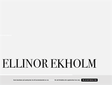 Tablet Screenshot of ellinorekholm.blogg.se