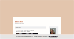 Desktop Screenshot of moreofblondie.blogg.se
