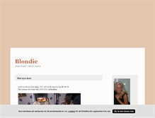 Tablet Screenshot of moreofblondie.blogg.se
