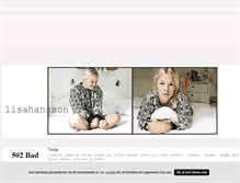 Tablet Screenshot of lisahaansson.blogg.se