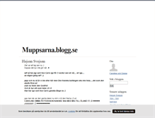 Tablet Screenshot of muppsarna.blogg.se