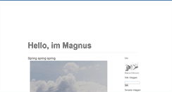 Desktop Screenshot of berntmagnus.blogg.se