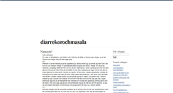 Desktop Screenshot of diarrekorochmasala.blogg.se