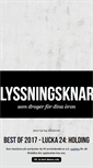 Mobile Screenshot of lyssningsknark.blogg.se