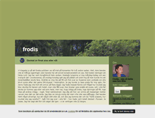 Tablet Screenshot of frodis.blogg.se