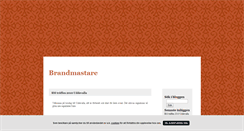 Desktop Screenshot of brandmastare.blogg.se