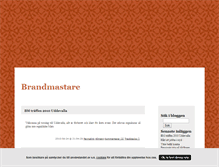 Tablet Screenshot of brandmastare.blogg.se