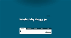 Desktop Screenshot of innebandy.blogg.se