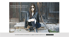 Desktop Screenshot of mfjohansson.blogg.se