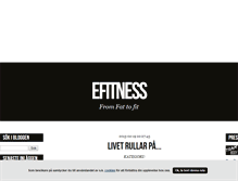 Tablet Screenshot of efitness.blogg.se