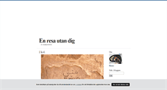 Desktop Screenshot of enresautandig.blogg.se