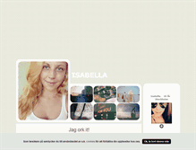 Tablet Screenshot of gullsenbella.blogg.se
