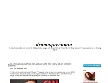 Tablet Screenshot of dramaqueenmia.blogg.se