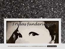 Tablet Screenshot of fridasfunderingar.blogg.se