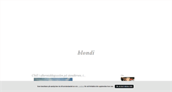 Desktop Screenshot of blondi.blogg.se