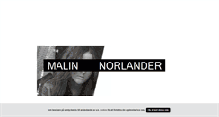 Desktop Screenshot of malinnorrrlander.blogg.se