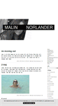 Mobile Screenshot of malinnorrrlander.blogg.se