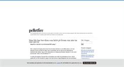 Desktop Screenshot of pelletfire.blogg.se