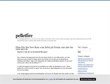 Tablet Screenshot of pelletfire.blogg.se