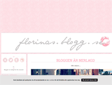 Tablet Screenshot of florinas.blogg.se