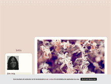 Tablet Screenshot of lottis.blogg.se