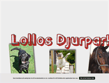 Tablet Screenshot of lollosdjurpark.blogg.se