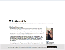 Tablet Screenshot of gingertea.blogg.se