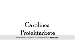 Desktop Screenshot of linansprojektarbete.blogg.se