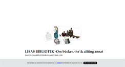 Desktop Screenshot of lisasbibliotek.blogg.se