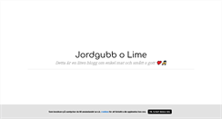 Desktop Screenshot of jordgubbolime.blogg.se