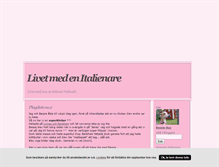 Tablet Screenshot of italienskan.blogg.se