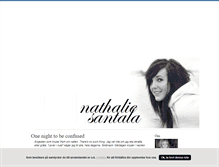 Tablet Screenshot of nathaliesantalas.blogg.se