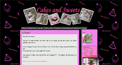 Desktop Screenshot of cakesandsweets.blogg.se